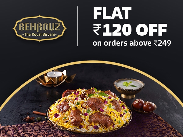 Flat ₹120 off on orders above ₹249