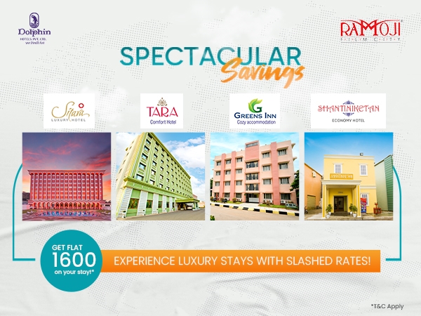 Get FLAT ₹1600 off on your transaction  at Hotel Sitara, TARA, Shantiniketan, and Greens!