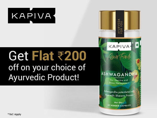 Get Flat ₹200 off on Kapiva!