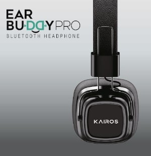 EAR BUDDY PRO-BLUETOOTH HEADPHONE ( PLAYBACK 80HRS)