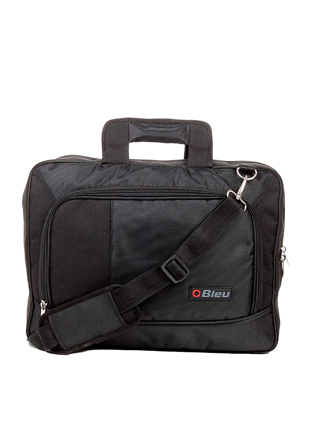 Bleu Eb-901 Blue Sturdy Black Executive Laptop Bag
