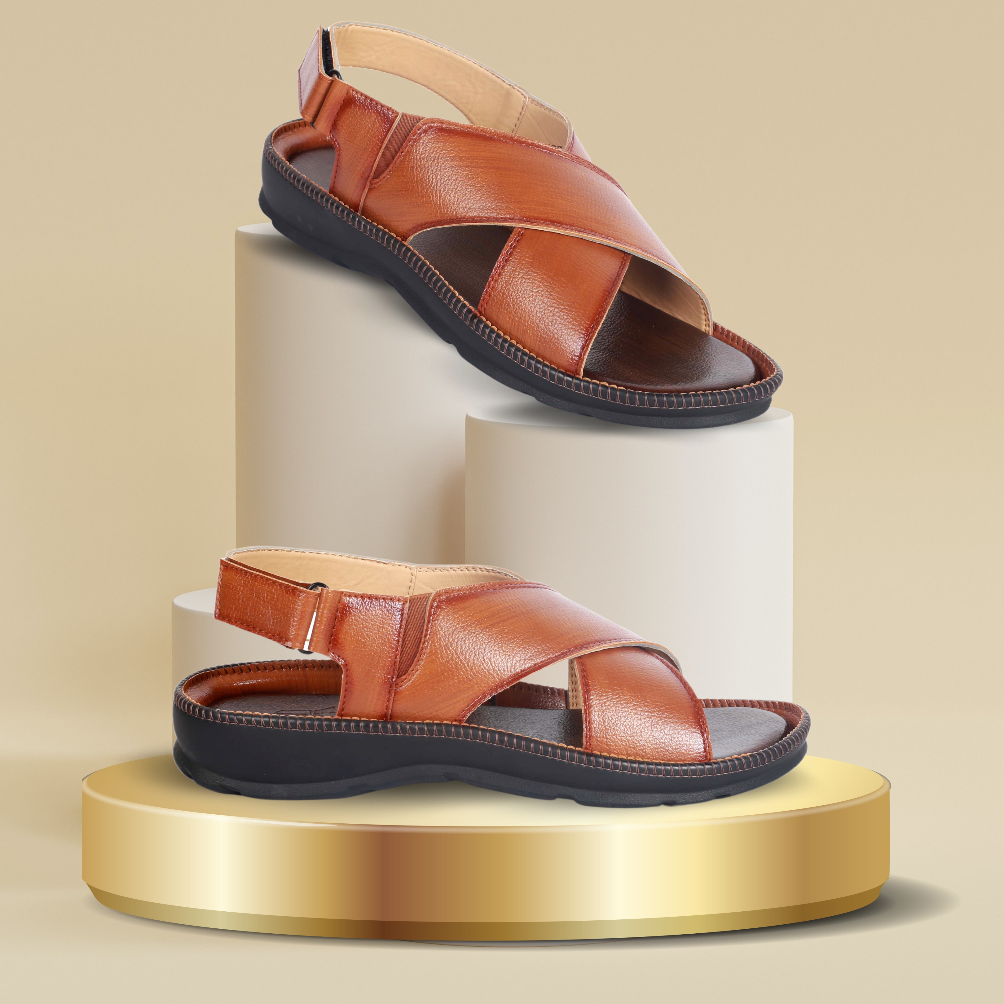 Buy Brown Casual Sandals for Men by SCHUMANN PREMIUM Online | Ajio.com