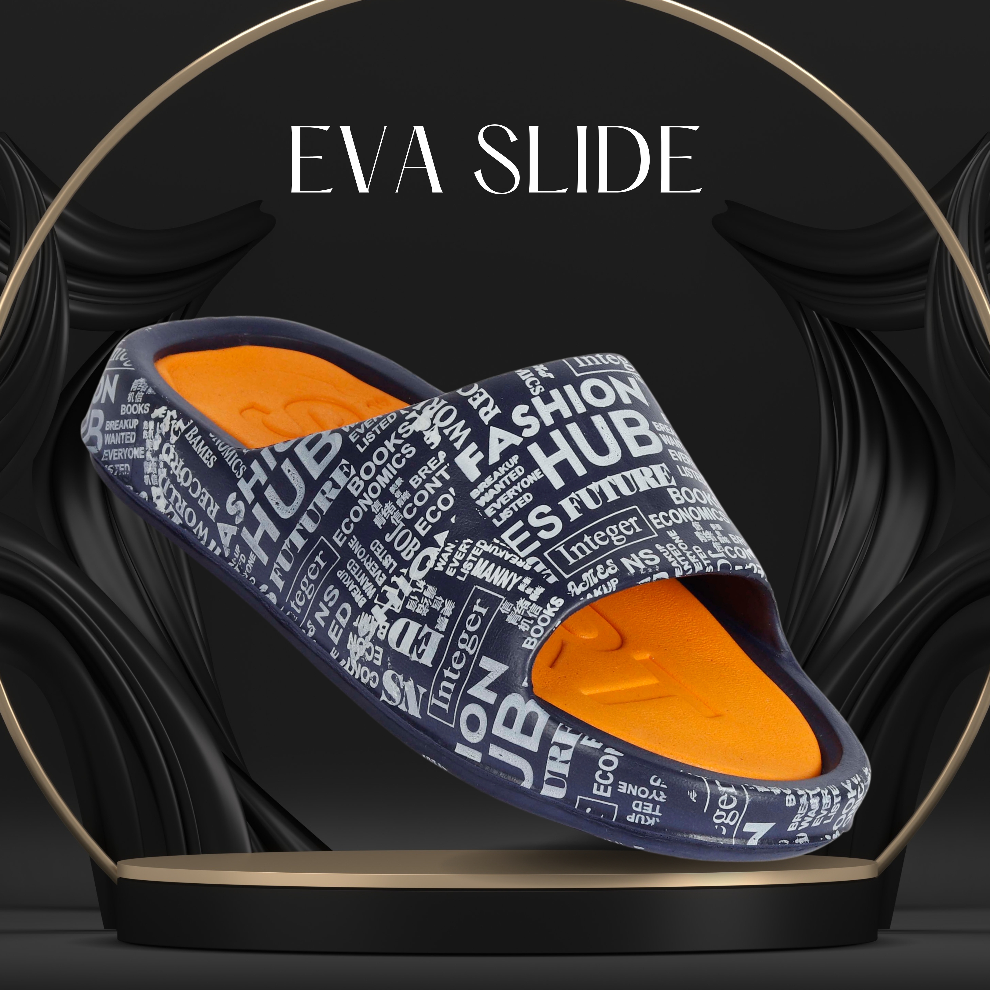 Kavsun EVA Slides For Men Blue (KV3022)