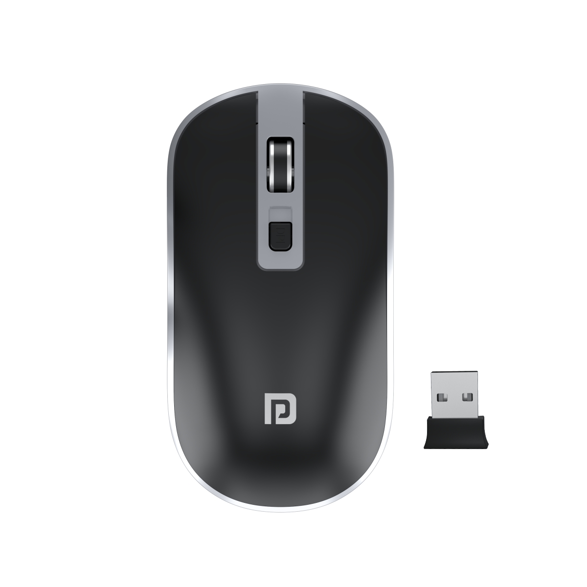 Portronics Toad 14 - Wireless Optical Mouse, Black