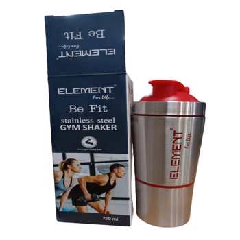 Element Stainless Steel 750 ml Gym Shaker