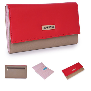 Peperone Women Meline Wallet & Clutches (7121 -Red)