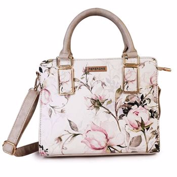 Peperone Esmee White Satchel