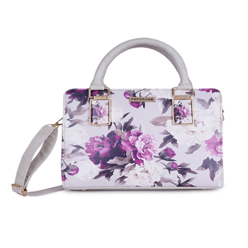 Peperone Women Esmee Satchel Handbag (7245-Purple)