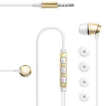 Lexingham Pro - Earphones With In-Line Microphone & Remote Control - Gold