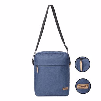 Zwart Bag  Present A Small And Compact Unisex ,Waterresistant,Sling Bag Color Blue