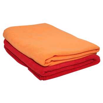 Lushhome Microfibre Towel For Bath, Quick Dry Towel For Men Women Red  (AA-MFGBT-1001)