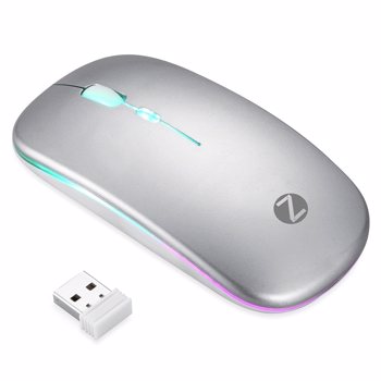Zoook Blade Wireless Mouse Rechargeable Silver