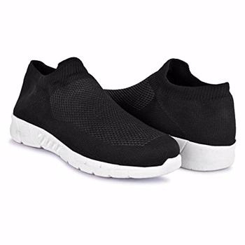 Sports Shoes for Mens (BO-9062-GRYBLK)