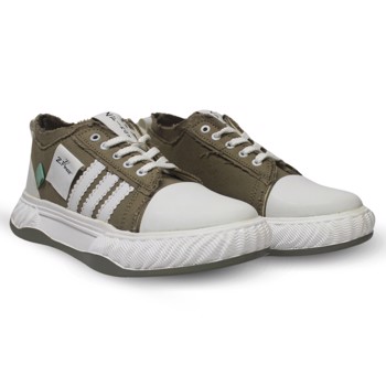 Mens Sneakers (BO-9243-TAUWHT)