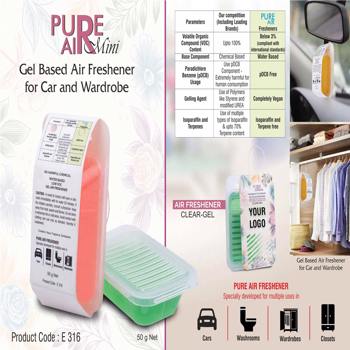 Power Plus Pure Air Mini Gel Based Air Freshener For Car And Wardrobe