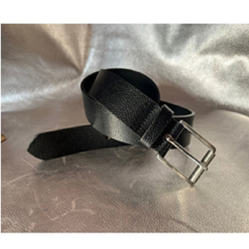 Leather belt VM2808 Black  S-36