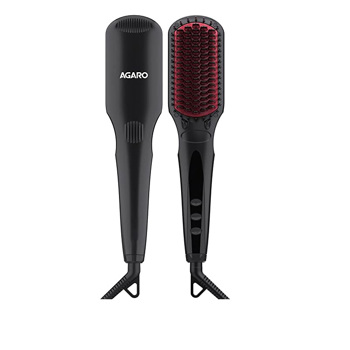 AGARO HSB- 4001 Hair Straightener Brush - AGARO : Flipkart.com