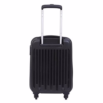 Aristocrat Neolite Ultra Polycarbonate Hardsided Cabin Small Size Luggage (Black)