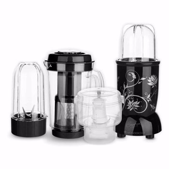 Wonderchef Nutri-Blend Complete Kitchen Machine (CKM) with 3 Jars 400W (Black)