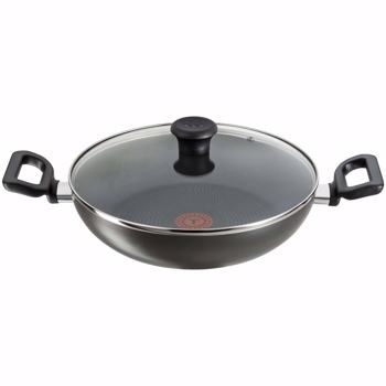 Tefal Delicia Non-Stick 24 cm Kadhai with Lid