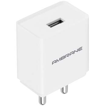 Ambrane Wall Charger AWC47 Type-C Cable  (KSEZ2023-559)