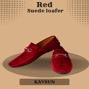 Kavsun Men Stylish and Comfortable Suede Loafers (KV1873)