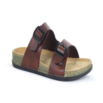 Feet Beat Slipper For Men Brown (KV194)