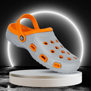Kavsun Clogs Sandal For Men Orange (KV3030)