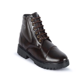 Kavsun High Ankle Derby Boot for Men Brown (KV4012)