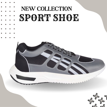 KAVSUN Comfortable Sport Shoes For Men Grey (KV434)