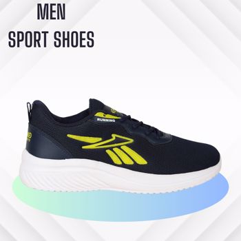 Kavsun Hoko Sport Shoes For Men Navy Blue  (KV442)