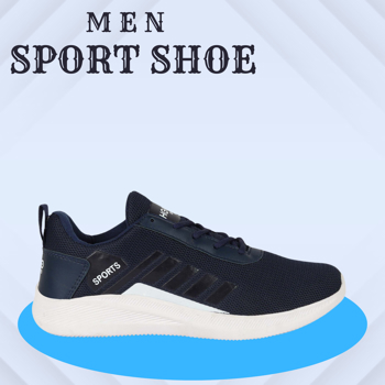 Kavsun Hoko Sport Shoes For Men Navy Blue (KV446)