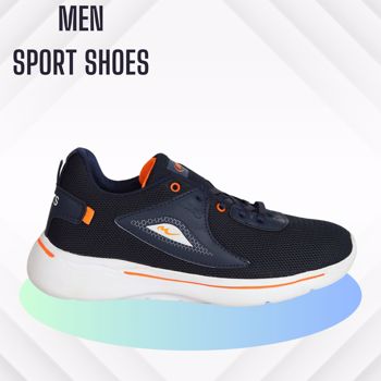 Kavsun Stylish And Comfortable  Sport Shoe Navy Blue (KV490)