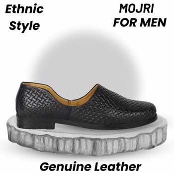 Kavsun Genuine Leather Ethnic Mojri For Men - (KV5008)