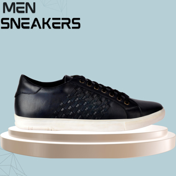 Kavsun Premium Sneaker For Men Black (KV623)