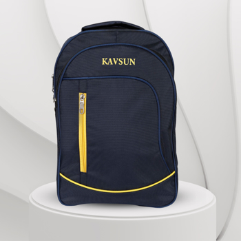 Kavsun Smart And Trendy Unisex School Bag  Blue (KVBAG-0S12)