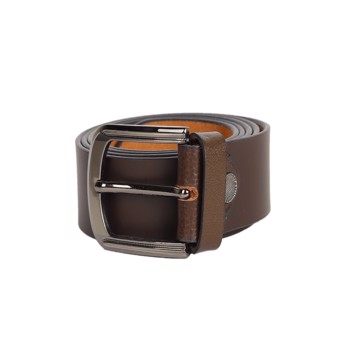 KAVSUN Genuine Leather Belt For Men Brown Full Length (KVBelt_203)