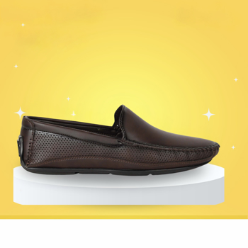 Kavsun Brown Matt  Driving Loafer