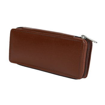 KAVSUN Hand Keysafe Casual Unisex Wallet Tan 8Inch