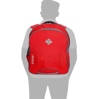 Kavsun red bagpack laptop bag