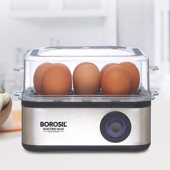 Borosil Electric Plus Egg Boiler (8 Egg)