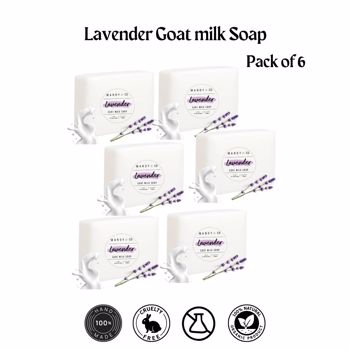 Lavender Shea Butter Soap (Pack of 6)