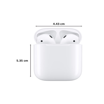 Apple Airpods 2 In Ear Truly Wireless Earbuds With Mic