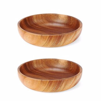 Wooden Snacks Bowl Set of 2 Pcs