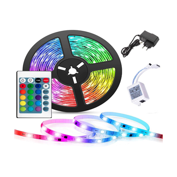 Dayons 5 Meter Waterproof Bright RGB Color Led Strip Lights