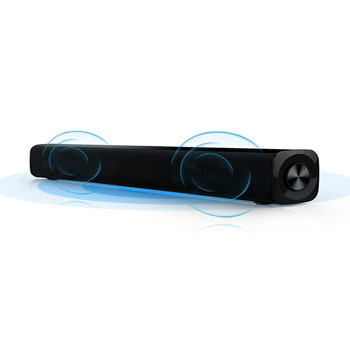 Modget Mog111Bt 20 W Black 2.0 Channel Bluetooth Soundbar