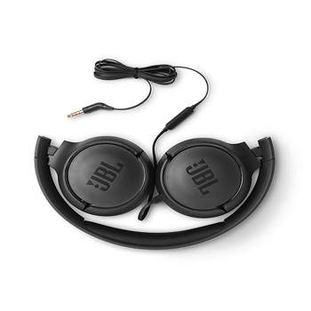 Jbl Tune 500 Powerful Bass On Ear Wired Headphones With Mic