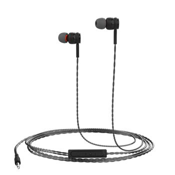 Portronics(POR 1025)Conch Gama in-Ear Wired Earphone, 1.2m Tangle Free Cable, in-Line Mic, Noise Iso