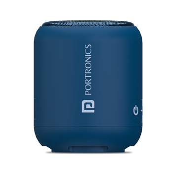Portronics(POR 1327)SoundDrum 1 10W TWS Portable Bluetooth 5.0 Speaker with Powerful Bass, Inbuilt-F