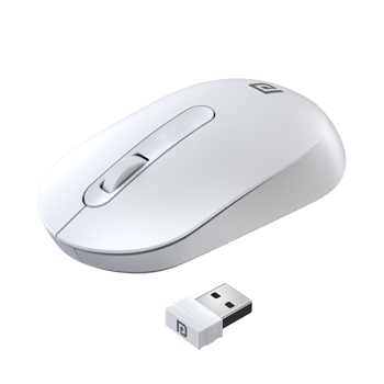Portronics(POR 1382)Toad 13 2.4 GHz Wireless Optical Mouse with USB Nano Receiver, 1200 DPI Resoluti